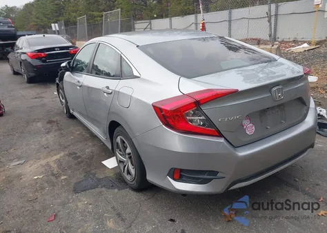 2020 Honda Civic Lx из США, поврежденный, VIN 2HGFC2F66LH563080